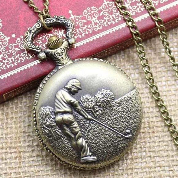 Other - Golf Gift Pocket Watch NEW Golfer Prize